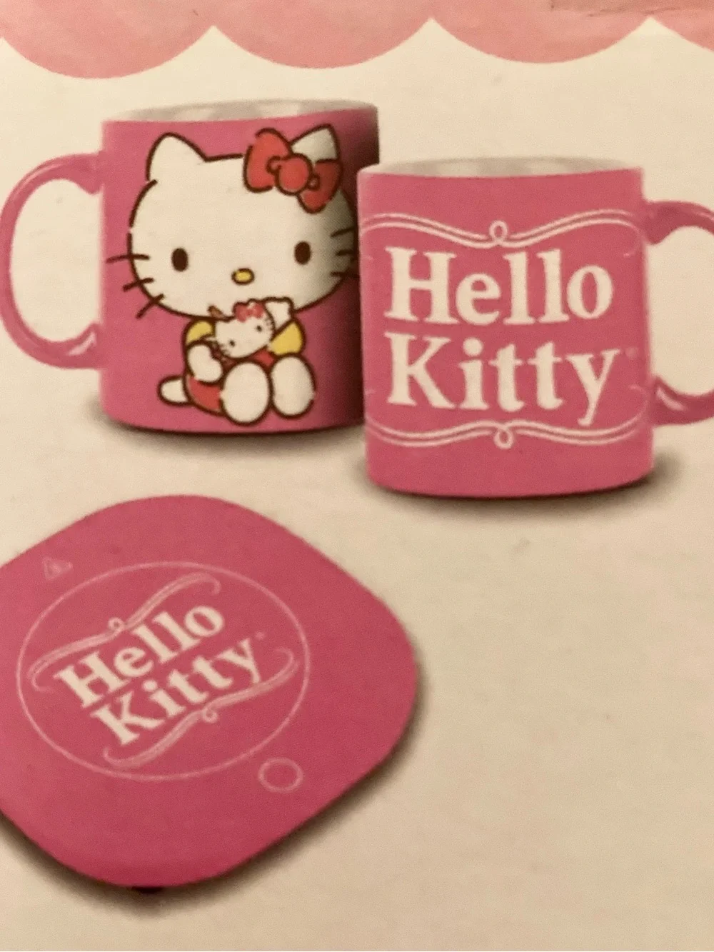Hello Kitty Mug and Mug Warmer